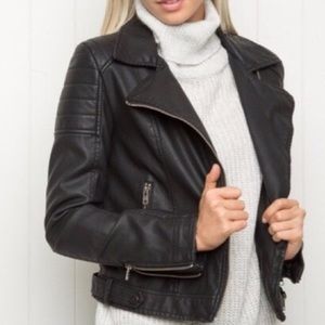 Brandy Melville Leather Jacket